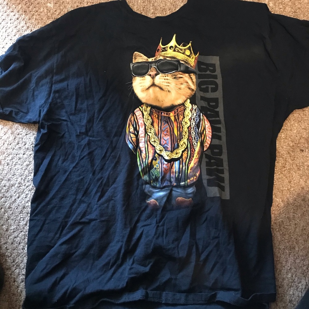 CAT T Shirt “Big Paw Paw”
